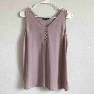 Purple Sleeveless Blouse For Women